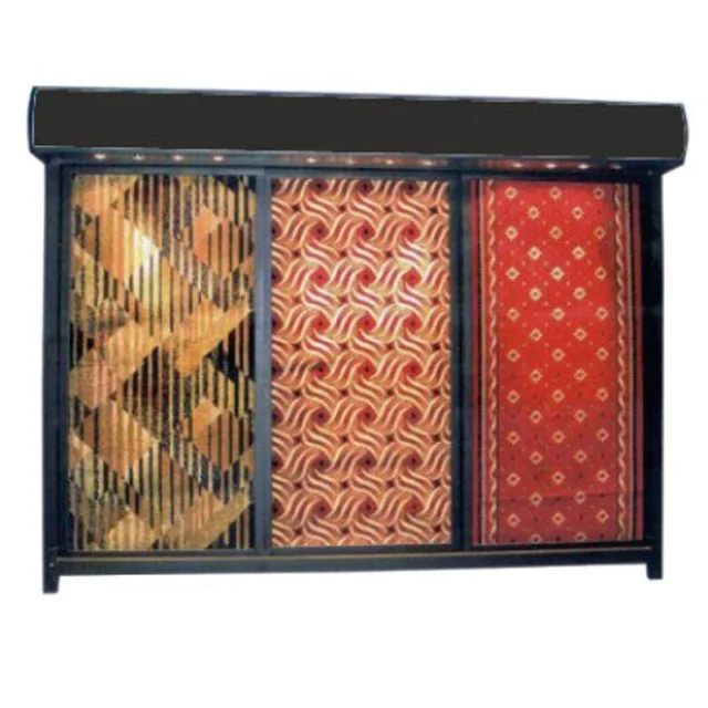 Регулируемая раздвижная металлическая полка коврики для распашных дверей подвесной гобелен занавесок коврик выставочного зала стойка дисплея