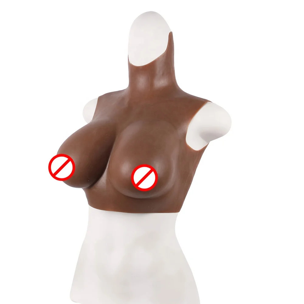 E cup Top quality artificial crossdress silicone breast forms for man