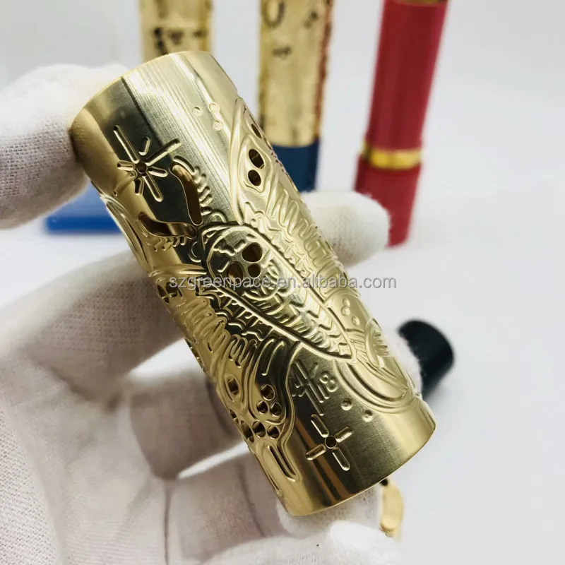 
Cool design 2018 e cigarette 18650/20700 Mechanical blue vape mods clone purge pandora mod 