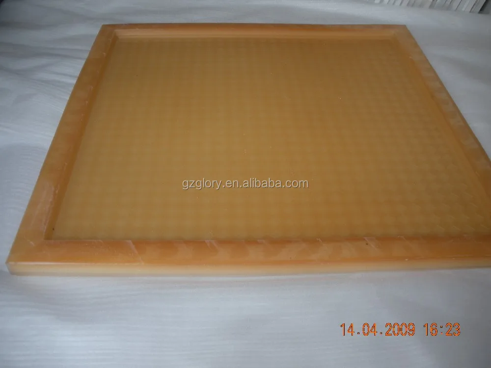 Silicone mold for gypsum board