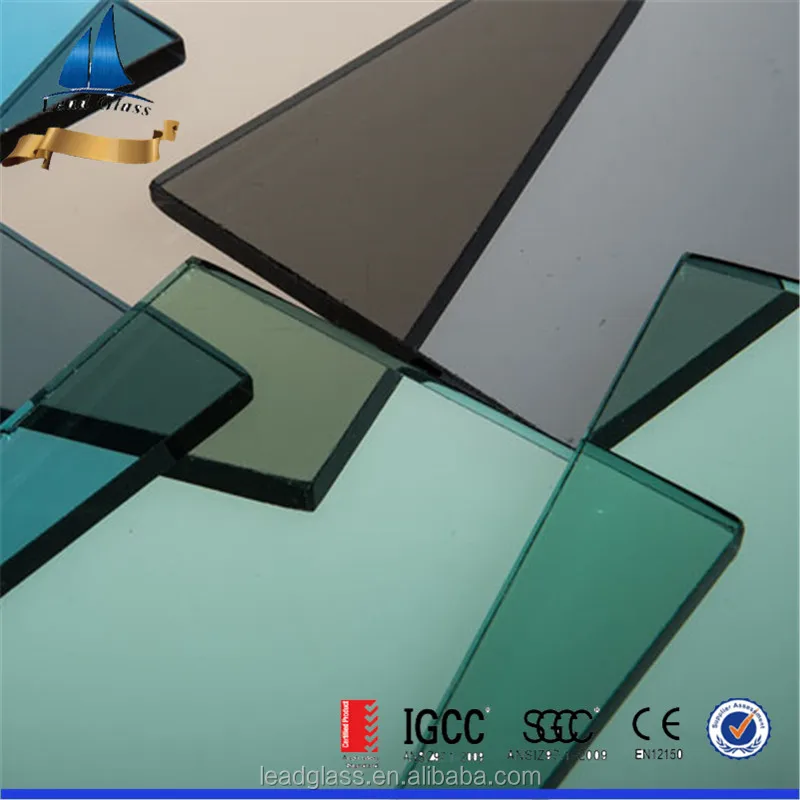 4mm-12mm Color Tinted Toughened Glass Sheets For Furniture Building Windows Doors Walls Decoration