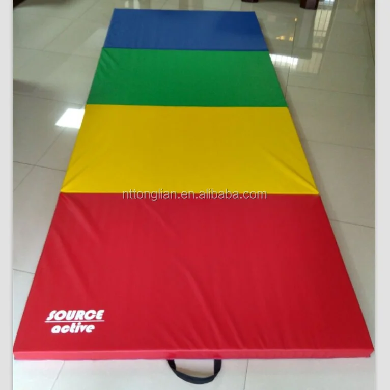 
High Density EPE Foam Folding Gym Mats Gymnastics Tumbling Exercise Mat 