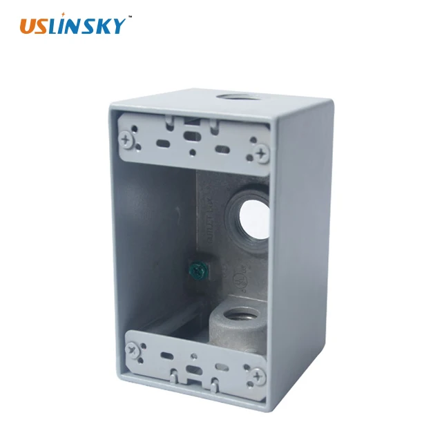 
Shanghai Linsky American Standard 1gang 2 Deep three 3/4 outlets Waterproof Junction boxes 