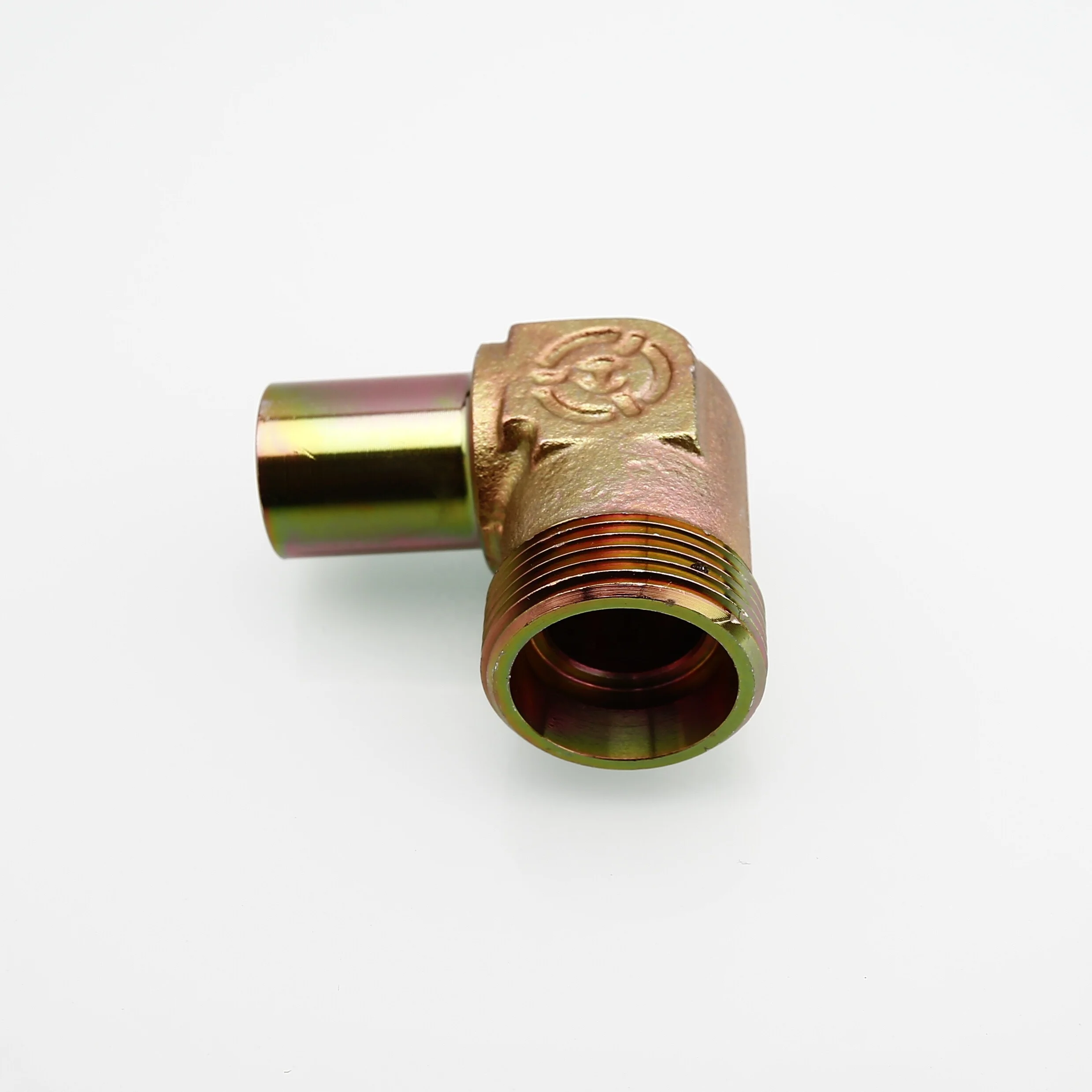 Good design carbon steel weld elbow straight hydraulic hose pipe fitting