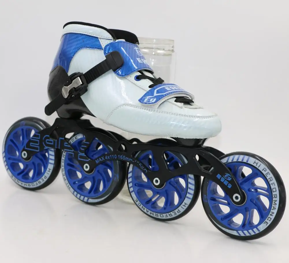 Carbon fiber Speed inline skates 110mm wheels new model from Junran sports