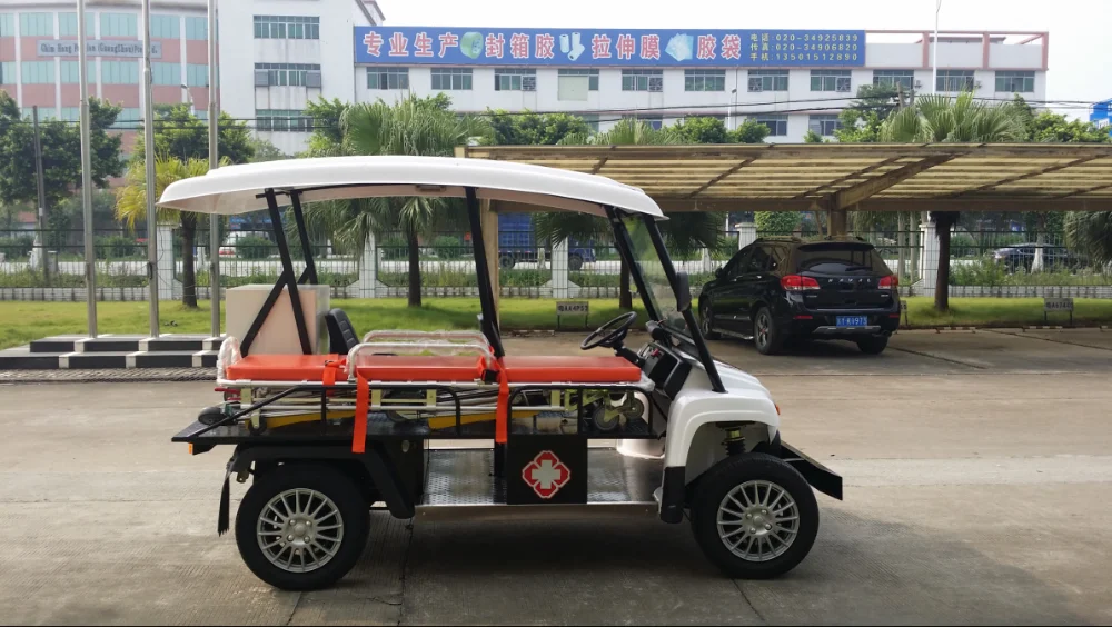 Guangzhou factory sell low price electric ambulance vehicle