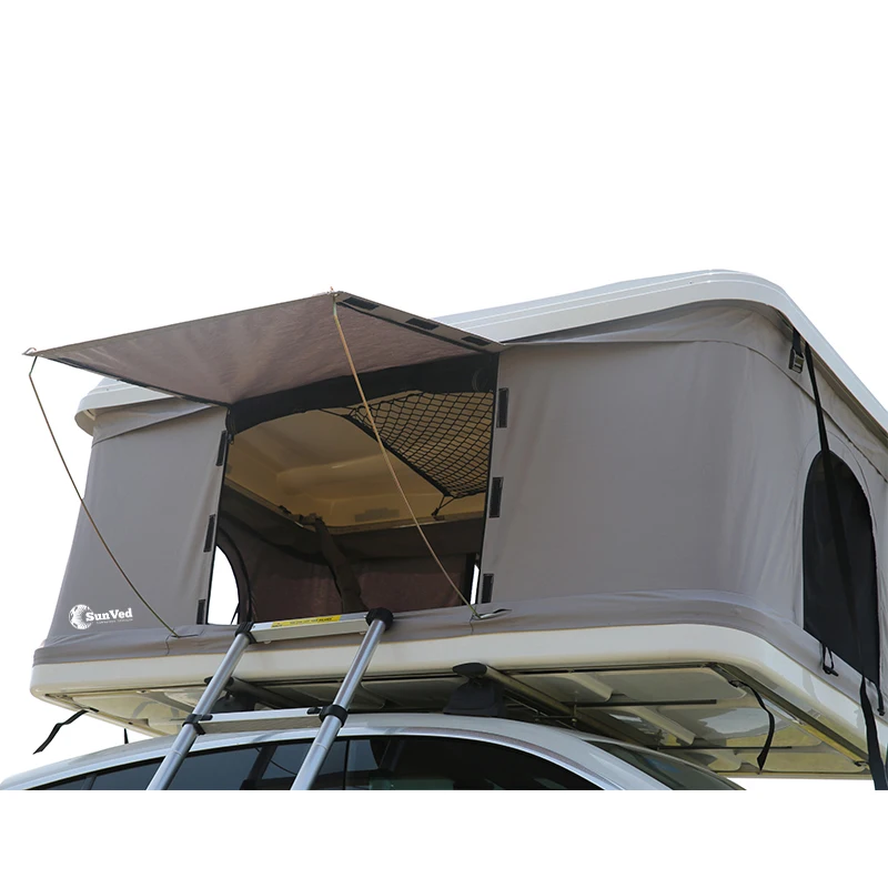 2018 Hot Sale Waterproof camping car hard shell roof top tent