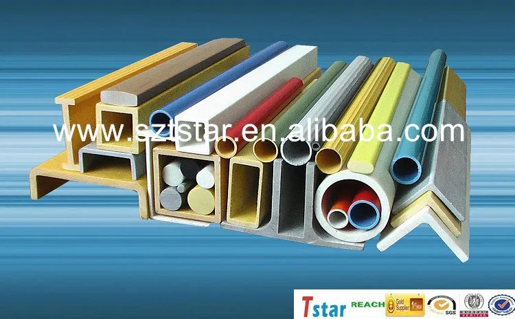 Против старения стекловолокна профили / специальных форм стекловолокно / экологически чистые gfrp