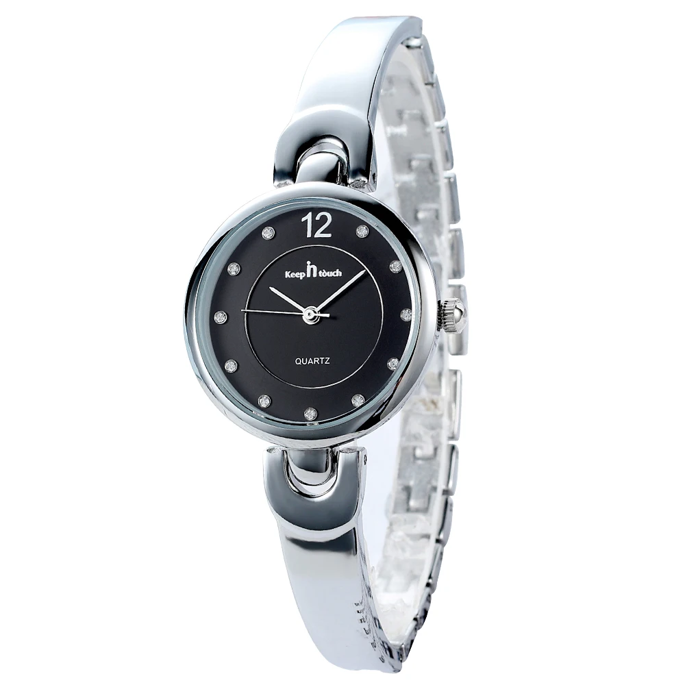 Fashion design beautiful ladies watch luxury rose gold watches