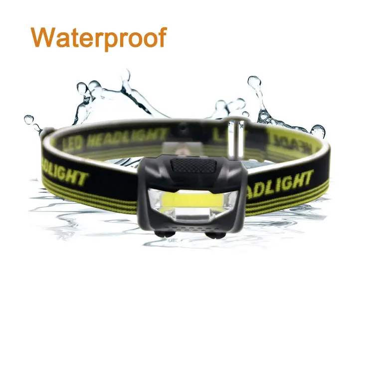 
Cheapest Popular Head Flashlight Led Batteries Headlamp Light Torches Ultra Bright Led COB Headlamp in Led Headlamps 