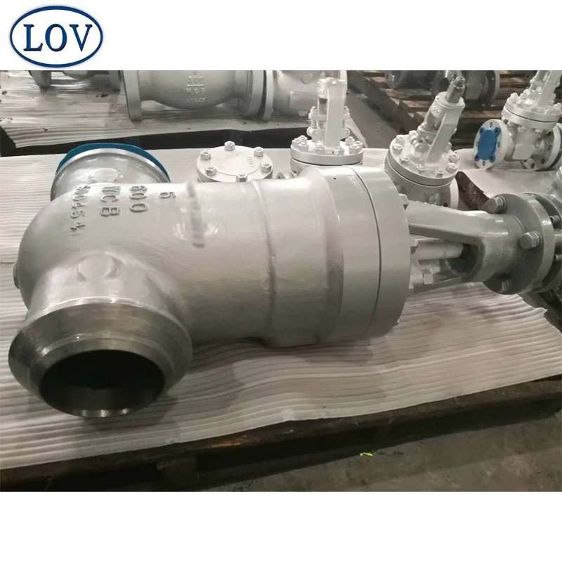 6 Inch 600LB Pressure Seal Bonnet Rising Stem Gate Valve Butt Weld WCB Gate Valve Prices