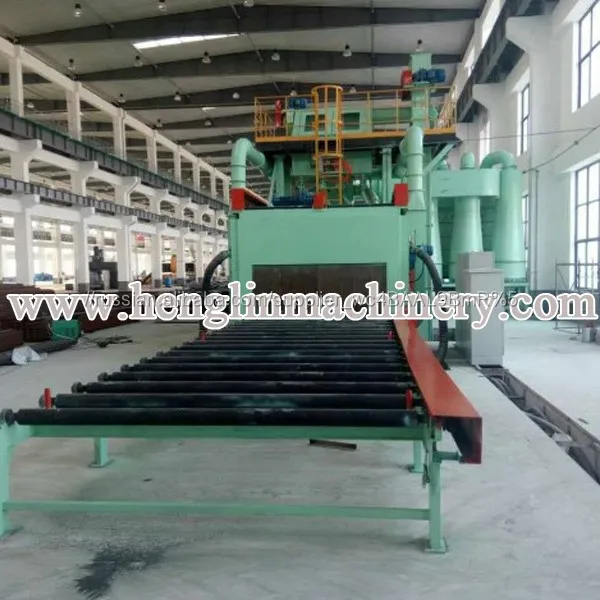 Q6925 Через типа машины дробеструйной очистки