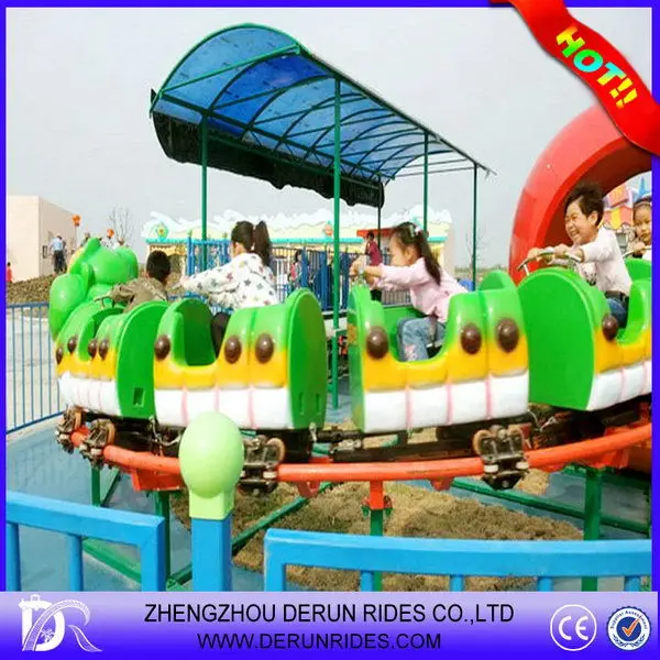 
Amusement rides manufacturers kids electric train ride Worm pulley rides 
