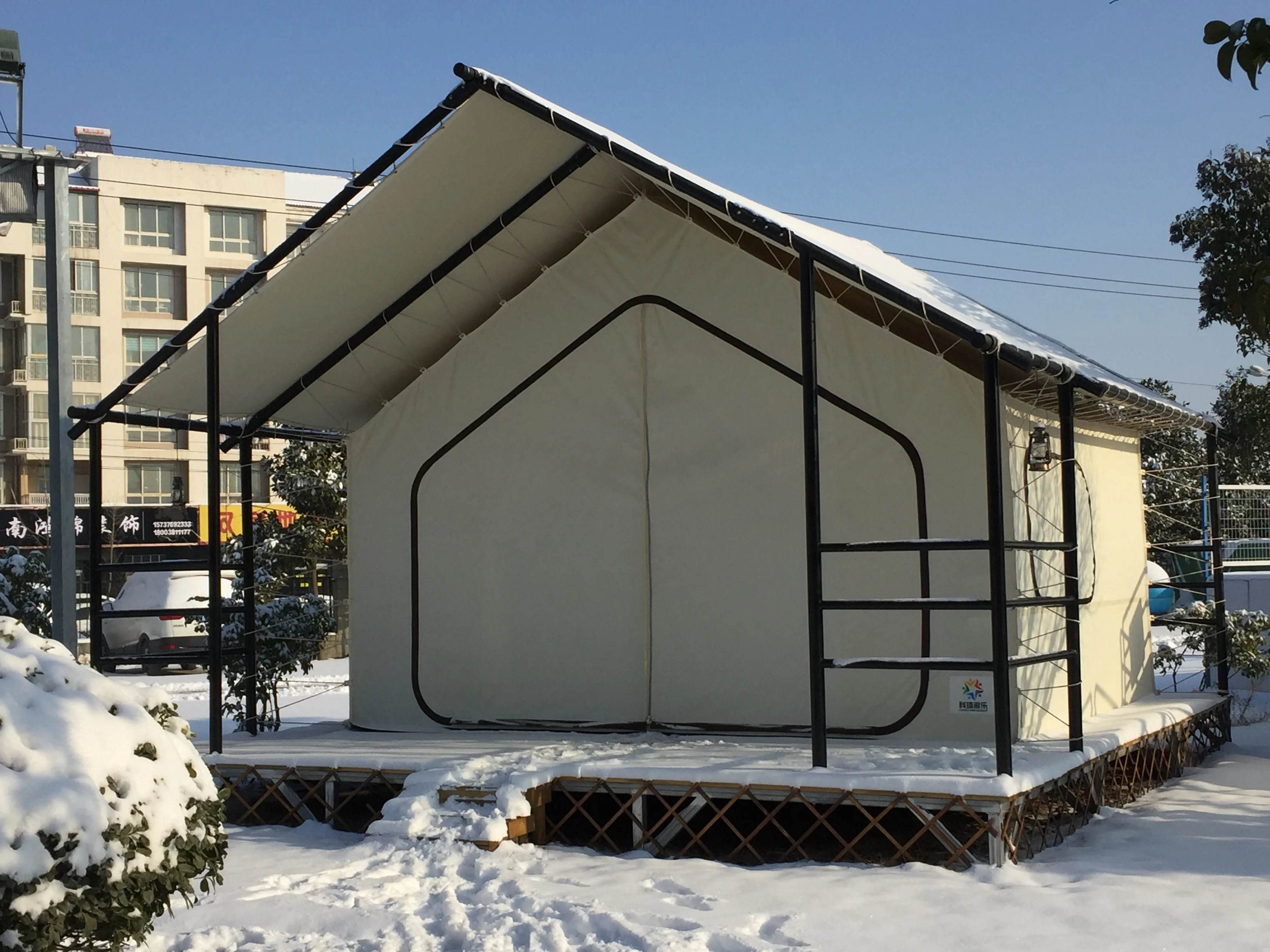 
outdoor custom glamping tent for camping 