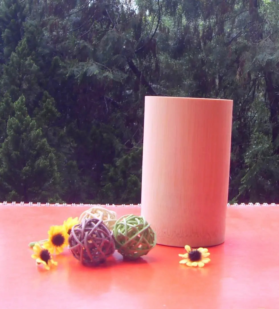 Бамбуковая чайная канистра