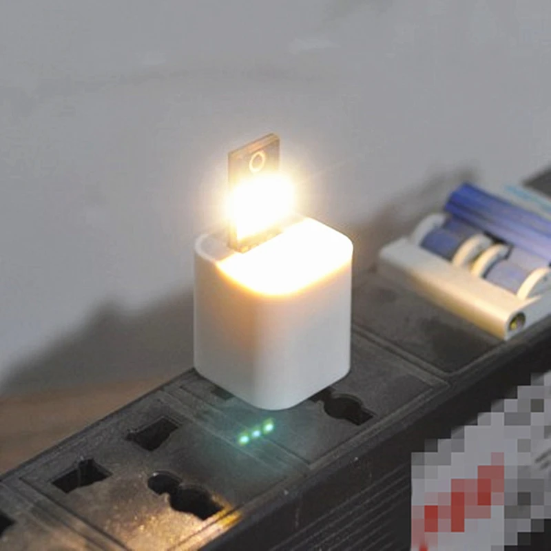  Ультратонкая Портативная usb-лампа ультратонкий светильник для кемпинга с 3 светодиодами мини-ночник