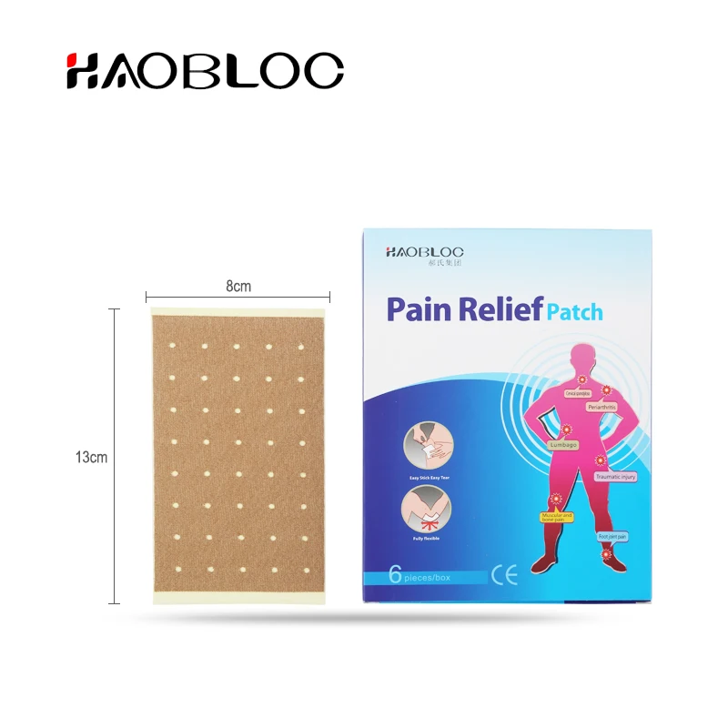 Heating patch for pain/herbal health plaster/muscle strain & back pain relief sticker