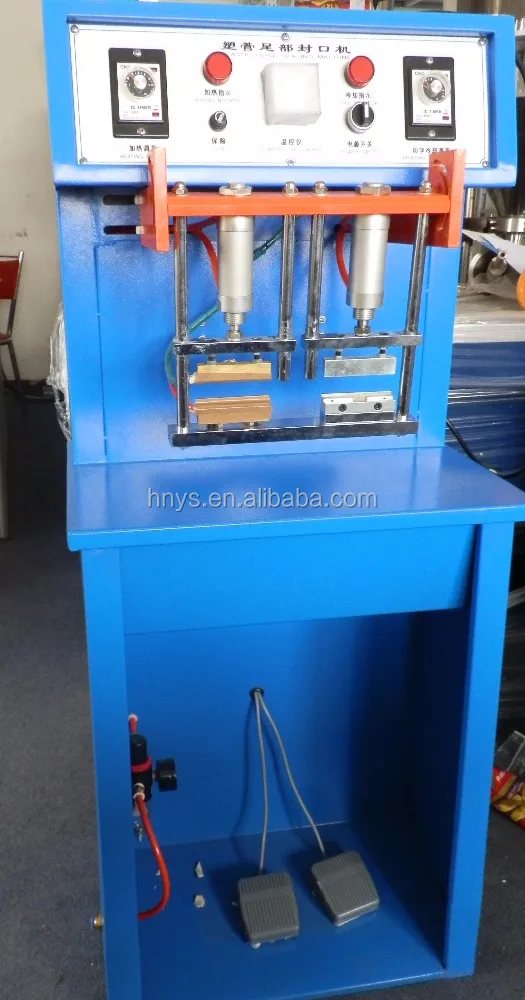 
pedal cream/ toothpaste/cosmetic tube sealer with date printing manufacturer 