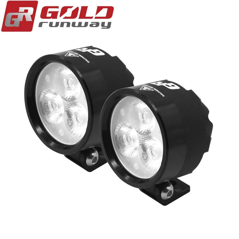 Goldrunway GR-EXP3 2400 Lumen LED 18W CNC Machined Motorcycle LED FOG light lamp
