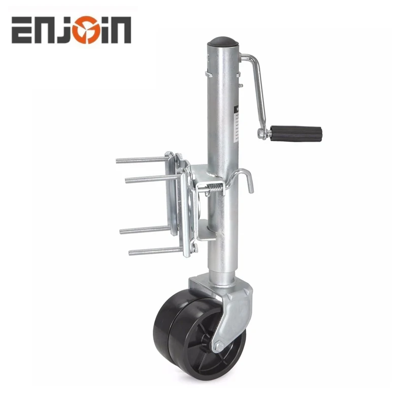 1000-2000lbs Trailer Jack with Rubber Wheel/Trailer Jack Jockey Wheel