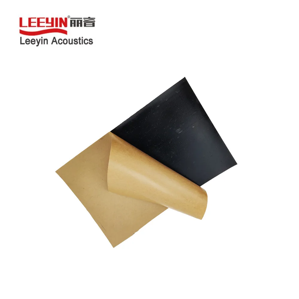 High Quality Sound Isolation MLV Self Adhesive Wall Noise Deadening Sheet Mass Loaded Vinyl