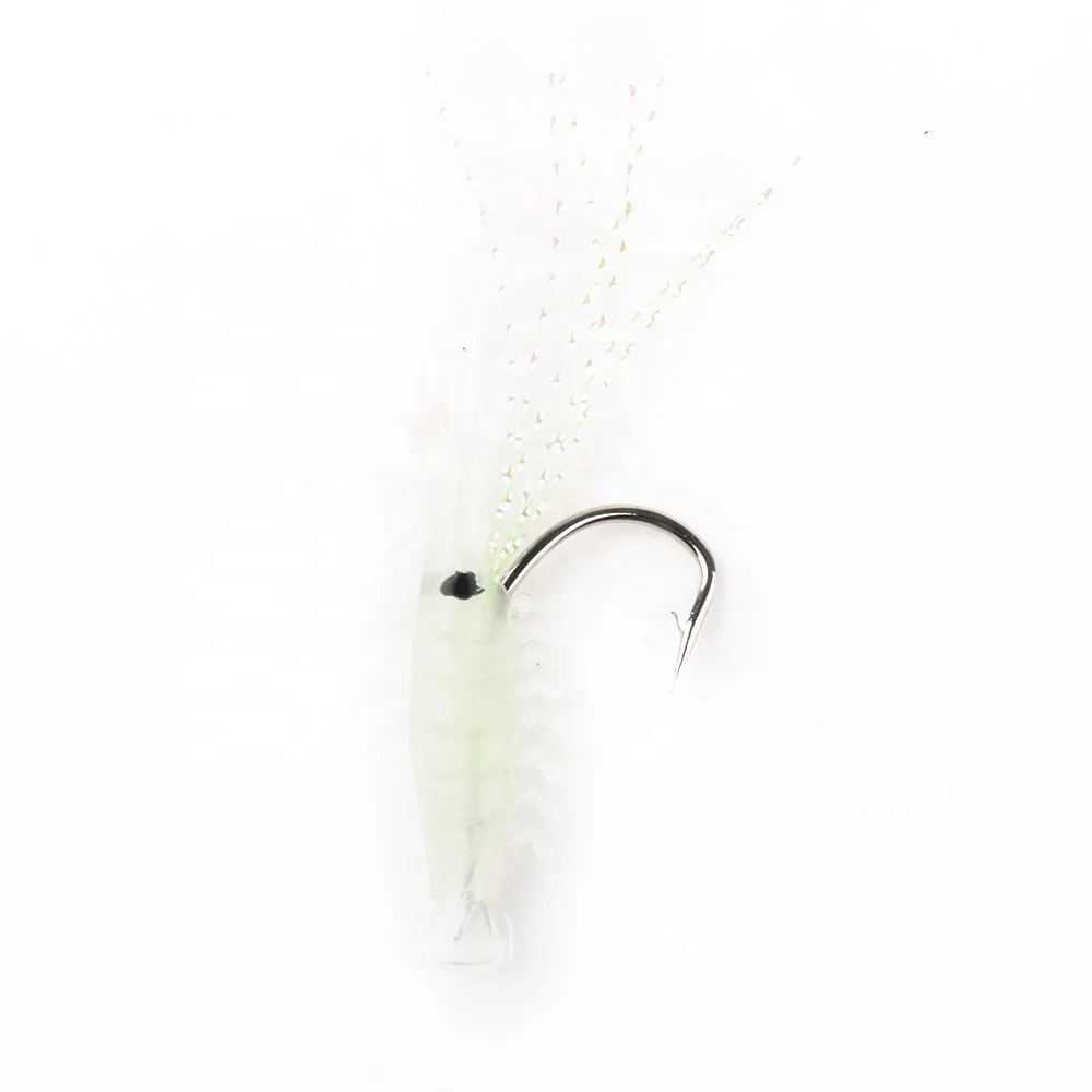 Hengjia Fish skin string hook simulation shrimp 3CM 9G fishing hook