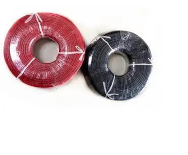 2.5/4/6mm Roll x M14 Solar Connector Cable Black or Red TUV  Approval Power Cable for M14/M13 solar cable