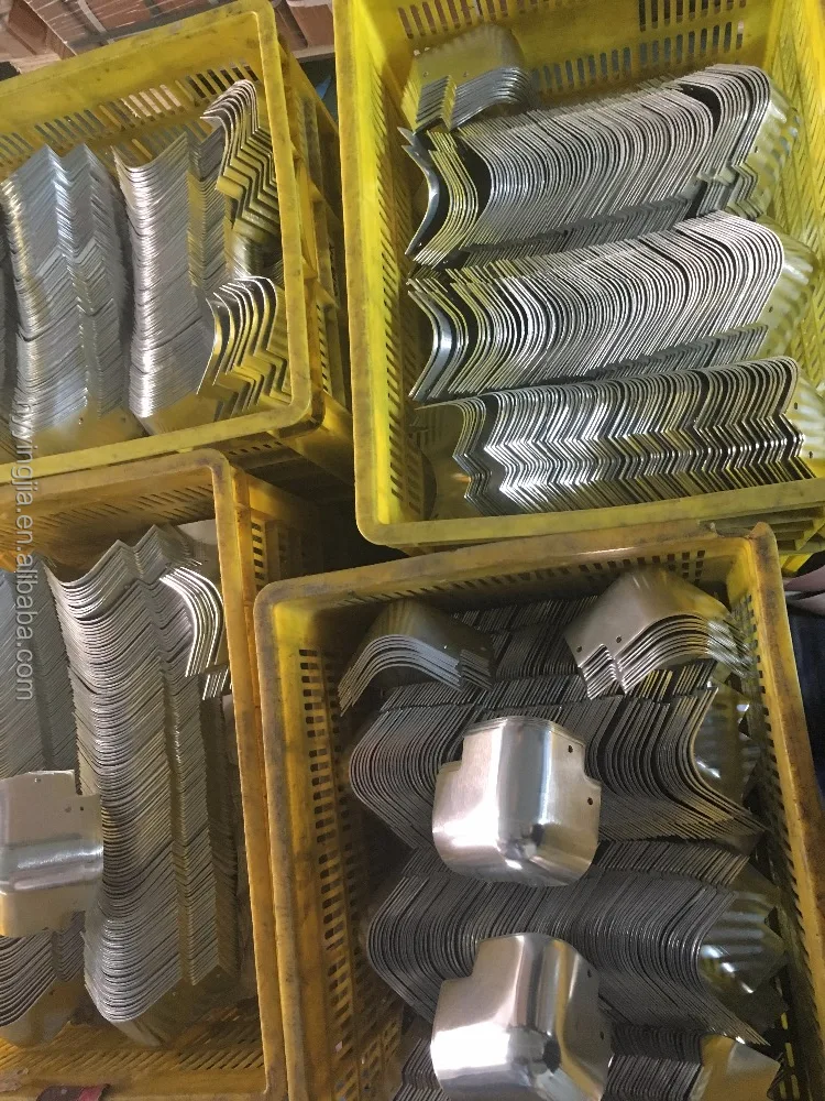 Corner protector for container cabinet, Refrigerator truck corner protector