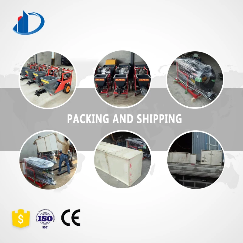High Quality Mini Mortar Spraying Plaster Machine for Sale