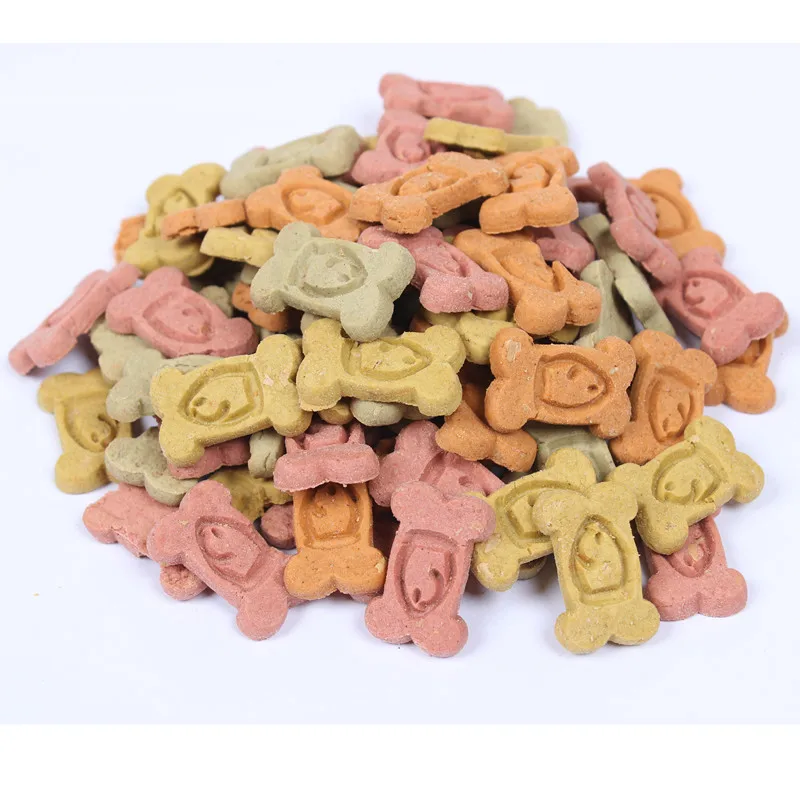 Fish bone shape biscuits Dog food Pet treat pet food OEM