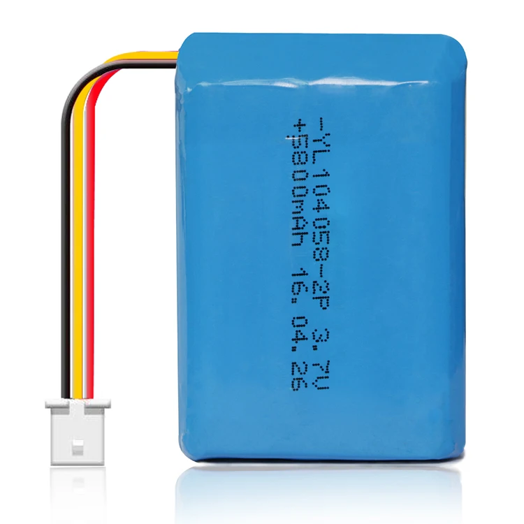CE ROHS  rechargeable 104058 1S2P Lipo battery 5800mAh 3.7V  lithium polymer battery pack