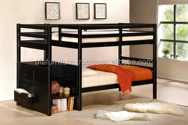 wooden bunk bed s double decker bed  bedroom furniture wooden bed malaysia
