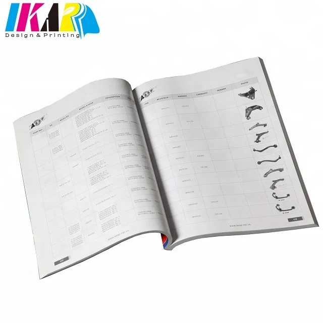 
A4 Size Perfect Binding Catalogue Printing and Design 