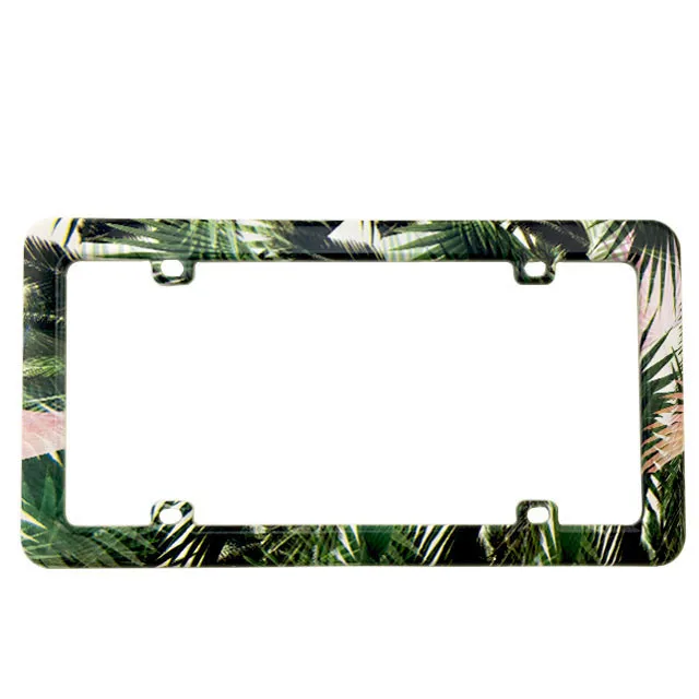 Изготовлен под заказ, рамка для номерного знака с рельефным поднятым логотипом, оптовая продажа, использование пластика, алюминия