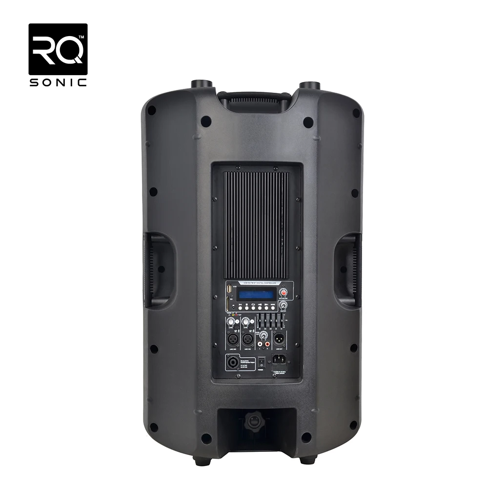 RQSONIC CMS15APU Professional 15 Inch 300W Powerked Speaker Build in Amplified Speaker With USB Port Dj
