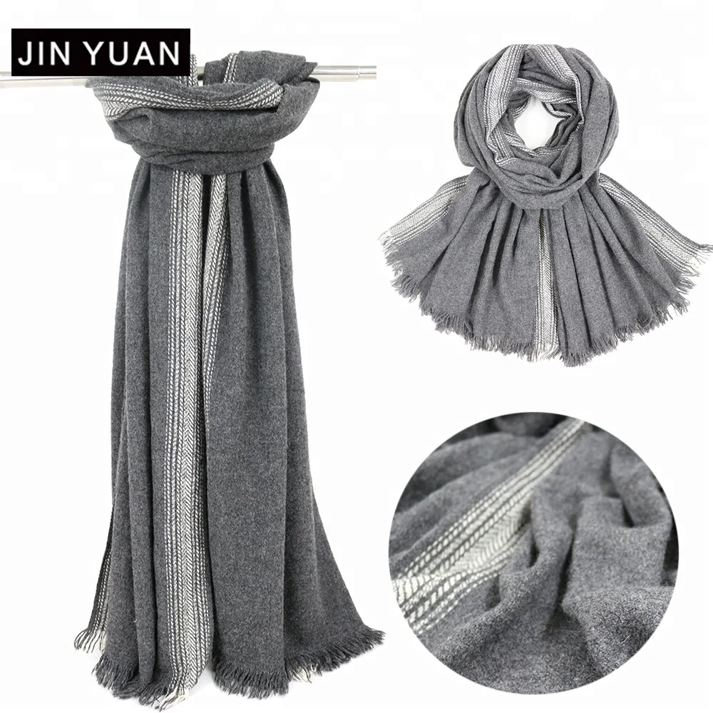 custom designer brand 50% yak wool 50% lambs wool scarves shawl winter women tassel wool scarf