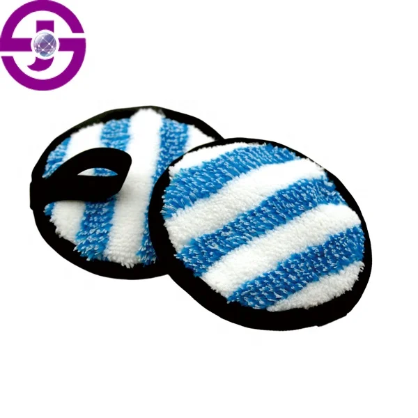 Private Label Makeup Remover Pads Exfoliation Deep Skin Cleaning Microfiber Face Cleansing Sponge Makeup Remover Puff