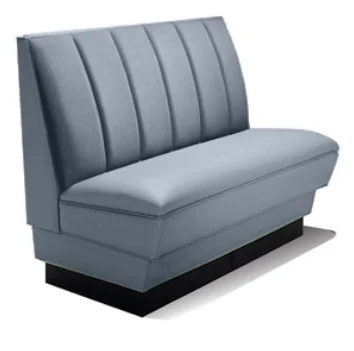 
Interstate Booth with Channel Back Pattern restaurant booth seating horizon back side sofa 