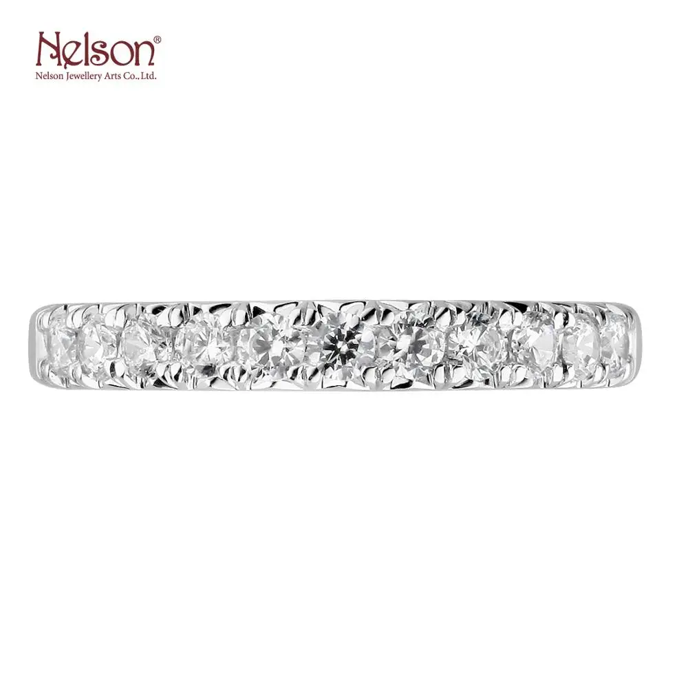 Zero risk Award Winning Factory Wholesale price no MOQ Factory Love 18K White Yellow Rose Gold Party Band Ring For Wife