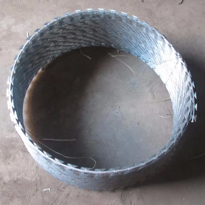 
2020 Low price High Quality Hot galvanized Razor Barbed Wire,Concertina Razor Wire Real Factory ISO 