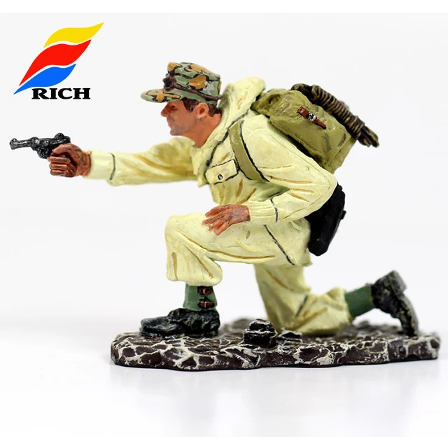 custom made painting metal miniature lead toy soldiers