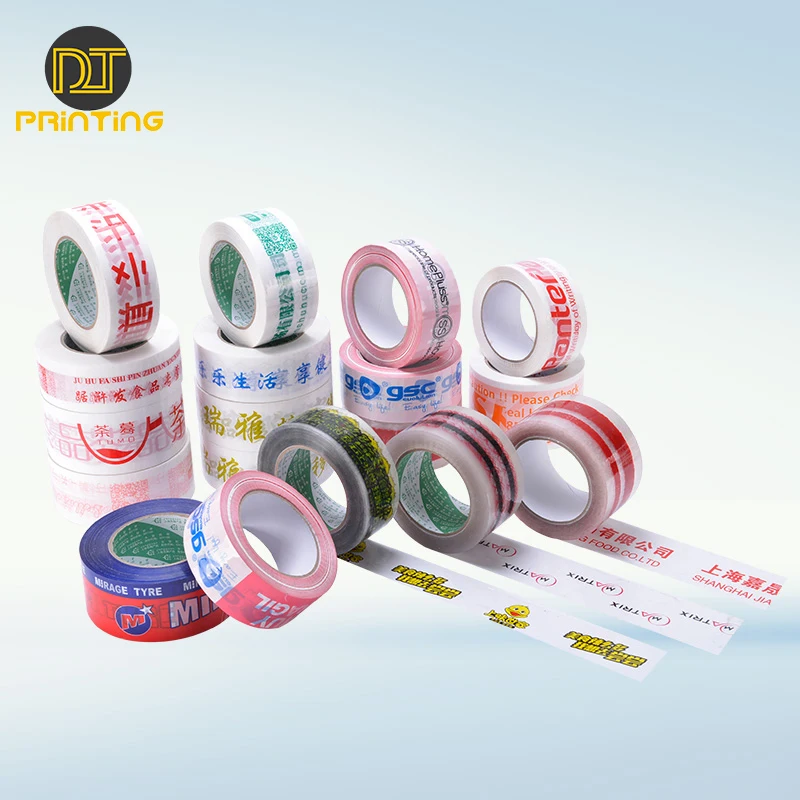 Printed Packing Tape Plastic Tape Bottle Sealing
