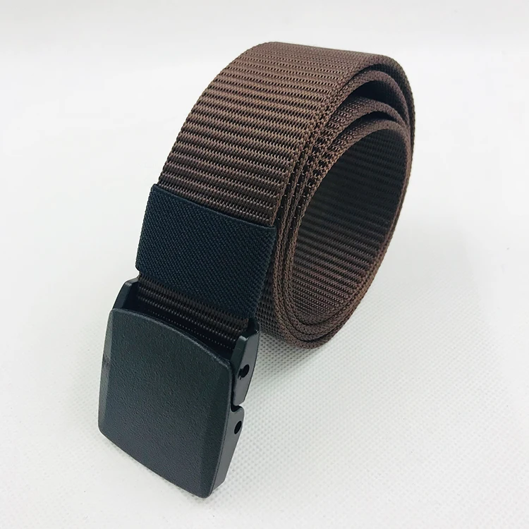 Custom Logo Casual Canvas Fabric Tactical Men Belt