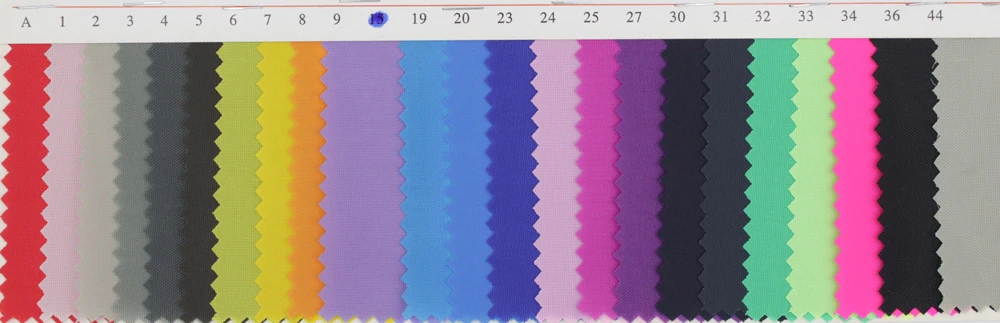 pu coated fire proof 210d tissu 100% nylon oxford bag fabric