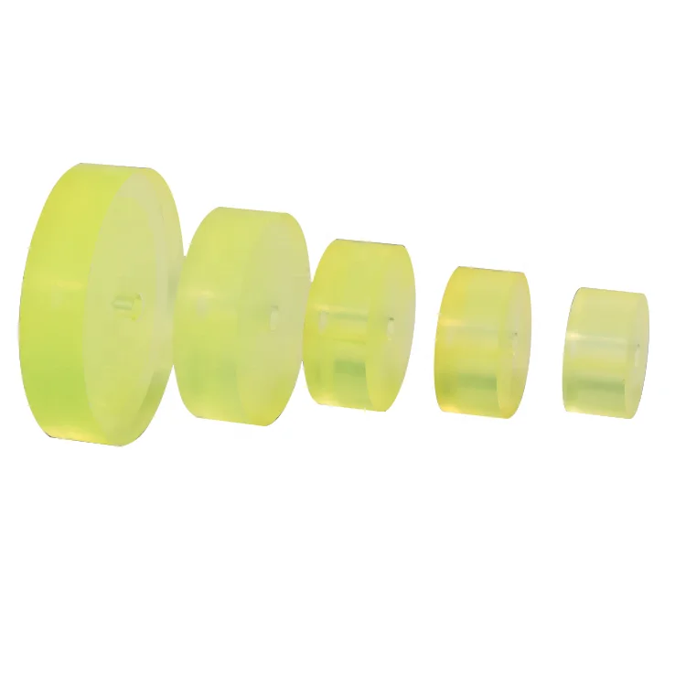 High density virgin material rubber polyurethane round block