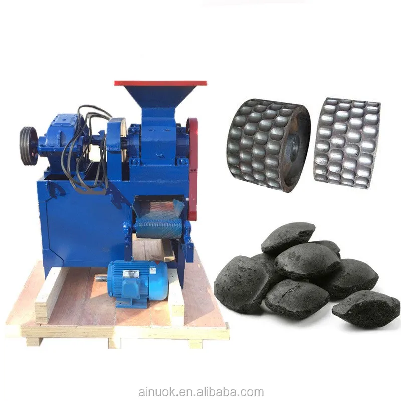 corn cob charcoal briquette machine, Desulfurization Gypsum Ball Press Coal Briquetting Machine