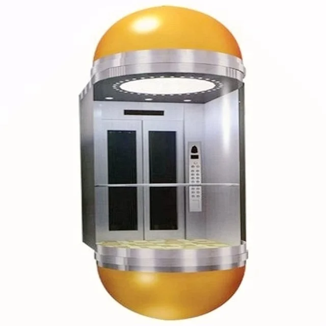 New outside German technology Capsule Lift solar panoramic small shaft glass elevator