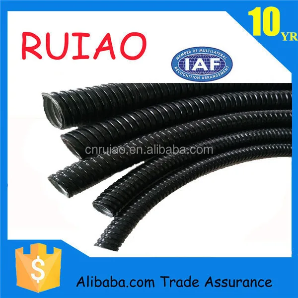 
flexible electrical flexible conduits hose for cnc automotive wiring protection 
