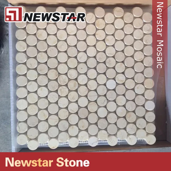 Натуральный камень белый мраморная мозаика плитка на сетке