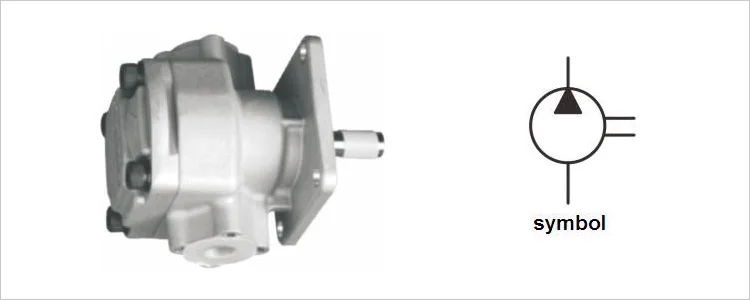 Gear pump HGP-2A for hydraulic unit